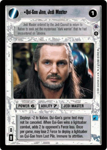 •Qui-Gon Jinn, Jedi Master