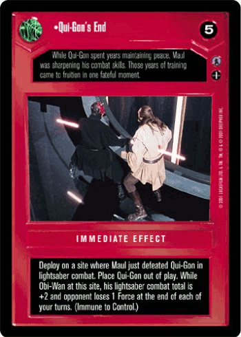 •Qui-Gon's End