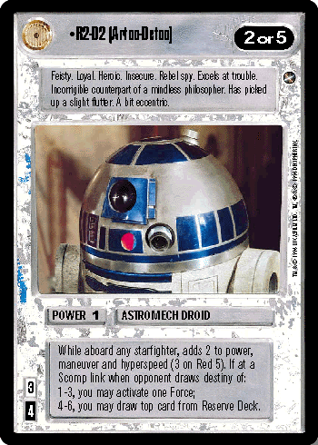 •R2-D2 (Artoo-Detoo)
