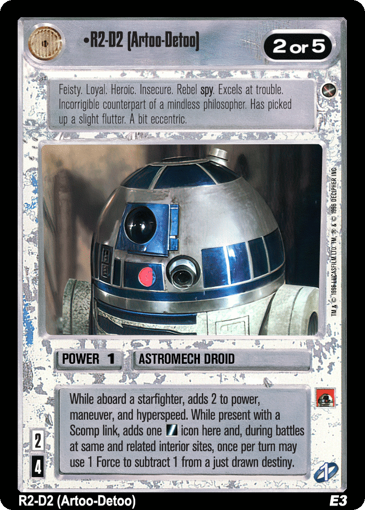 •R2-D2 (Artoo-Detoo) (V)