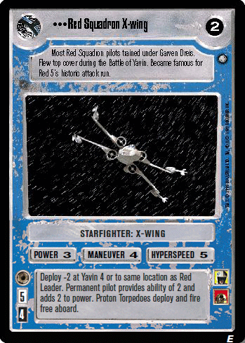 •••Red Squadron X-wing