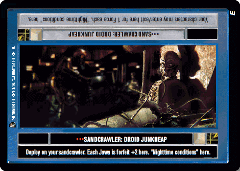•••Sandcrawler: Droid Junkheap