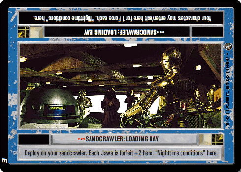 •••Sandcrawler: Loading Bay