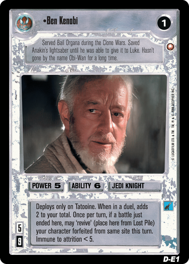 •Ben Kenobi