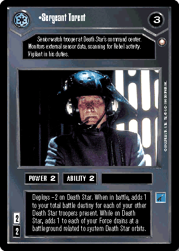 •Sergeant Torent