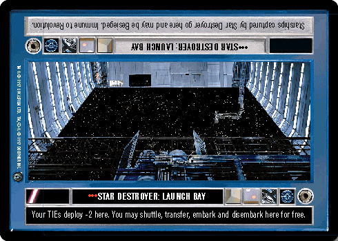 •••Star Destroyer: Launch Bay