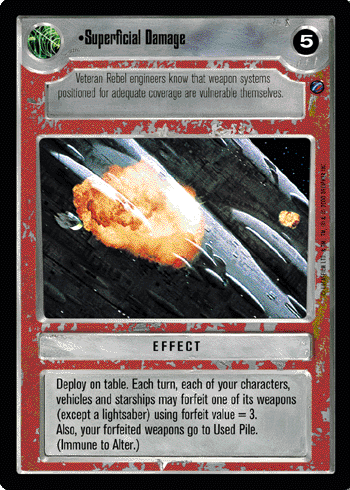 •Superficial Damage