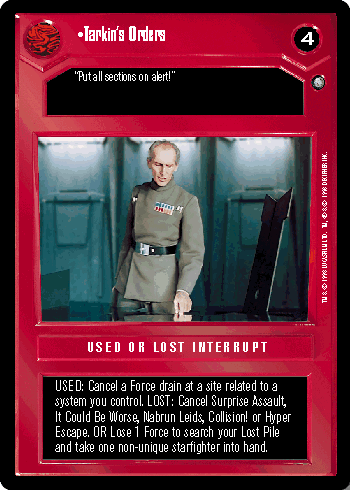 •Tarkin's Orders