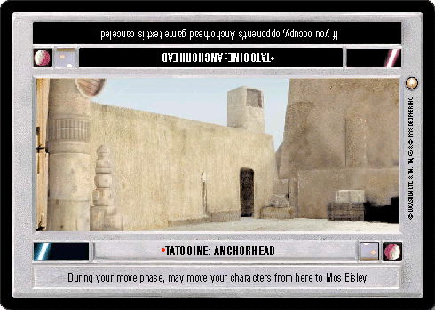 •Tatooine: Anchorhead
