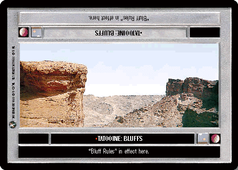 •Tatooine: Bluffs