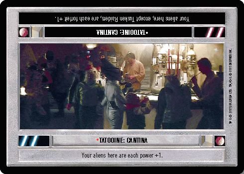 •Tatooine: Cantina