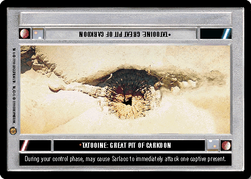 •Tatooine: Great Pit Of Carkoon