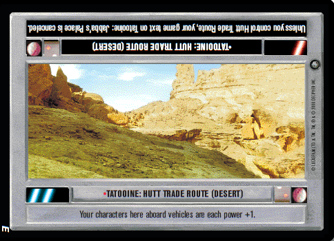 •Tatooine: Hutt Trade Route (Desert)