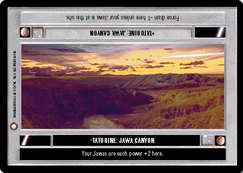 •Tatooine: Jawa Canyon