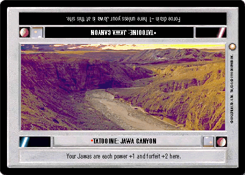 •Tatooine: Jawa Canyon