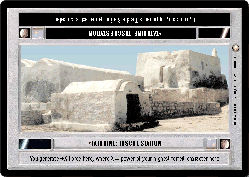 •Tatooine: Tosche Station