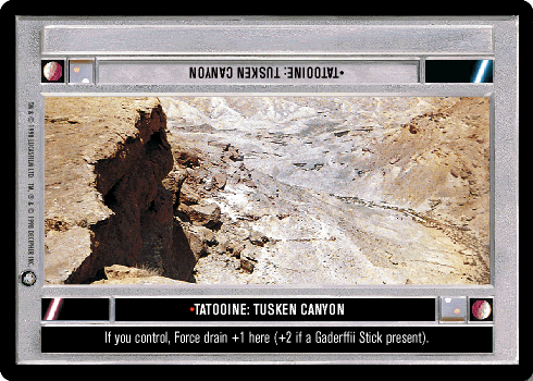 •Tatooine: Tusken Canyon