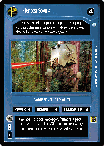 •Tempest Scout 4
