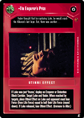 •The Emperor's Prize