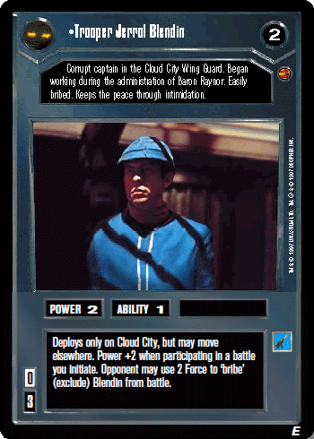 •Trooper Jerrol Blendin