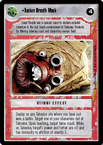 •Tusken Breath Mask