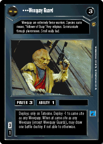 •••Weequay Guard
