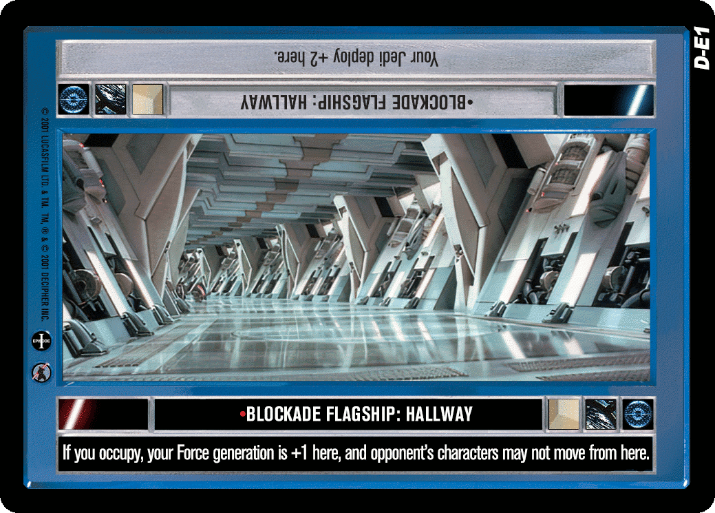 •Blockade Flagship: Hallway