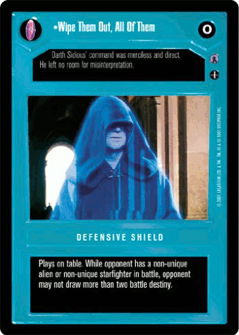 •Wipe Them Out, All Of Them