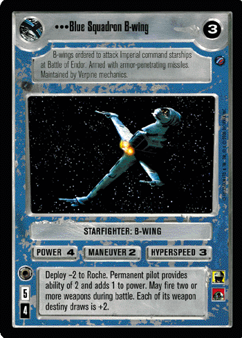 •••Blue Squadron B-wing