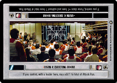 •Yavin 4: Briefing Room