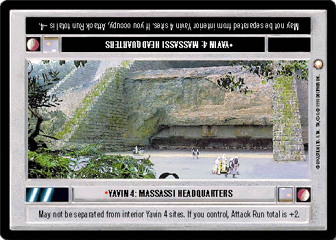 •Yavin 4: Massassi Headquarters
