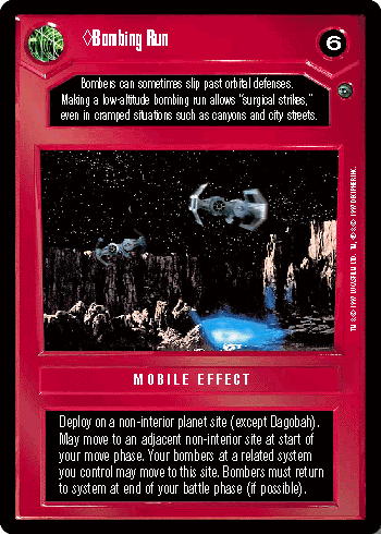 <>Bombing Run