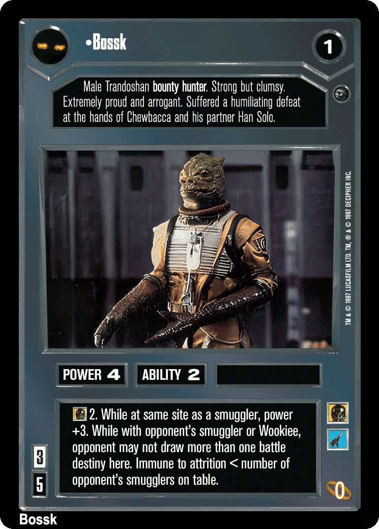 •Bossk (V)