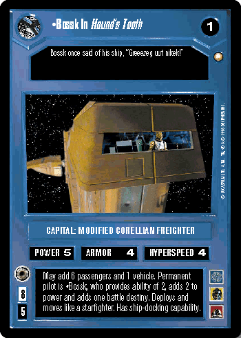 •Bossk In Hound's Tooth