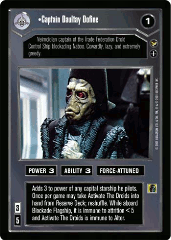 •Captain Daultay Dofine
