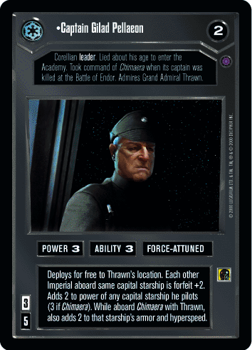 •Captain Gilad Pellaeon