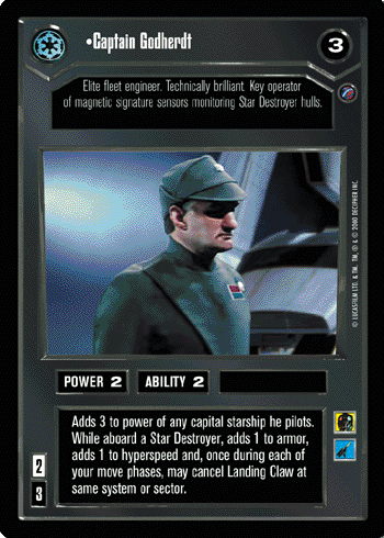 •Captain Godherdt