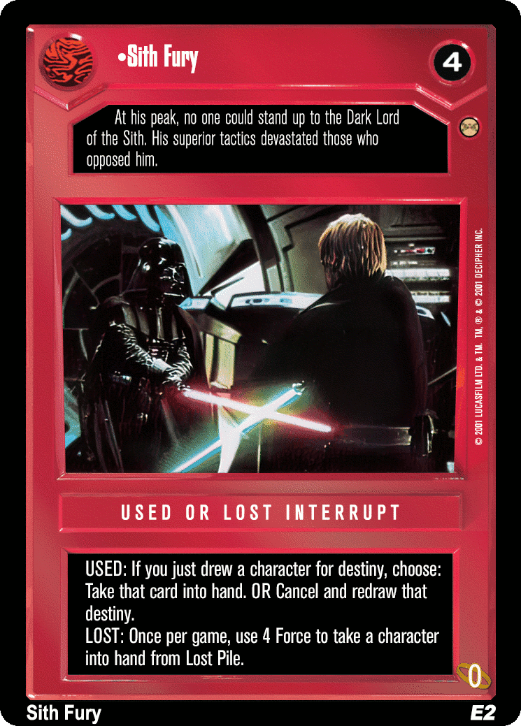 •Sith Fury (V)