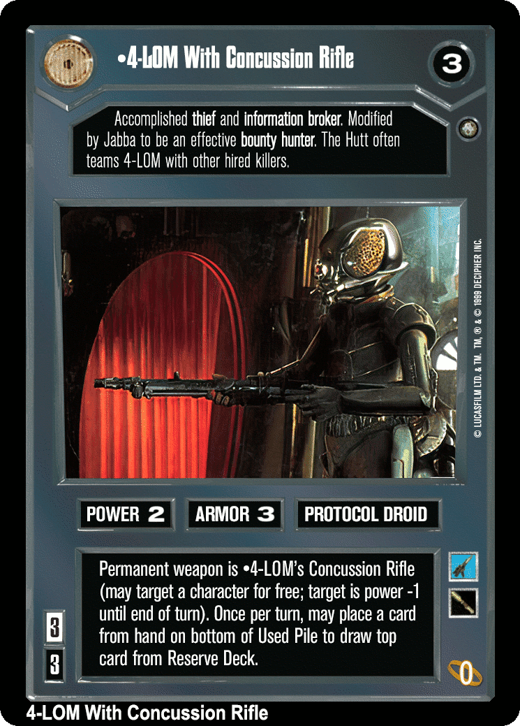 •4-LOM With Concussion Rifle (V)