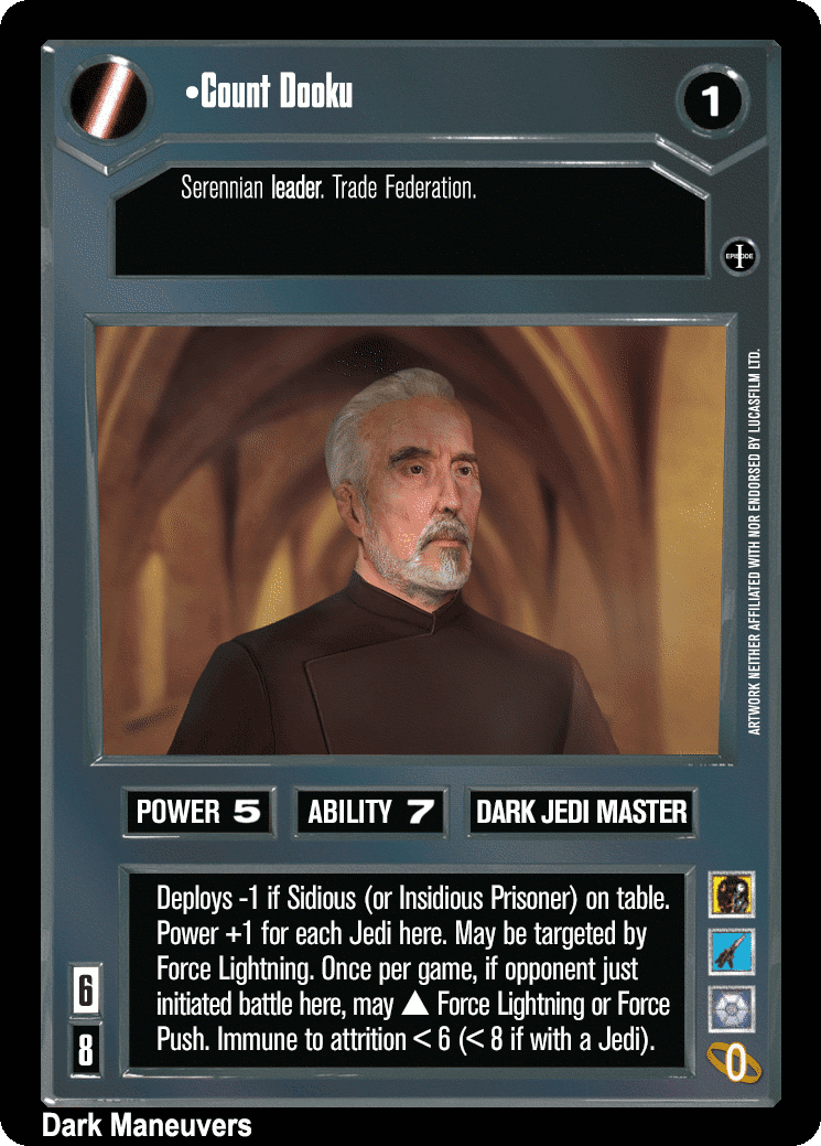 •Count Dooku