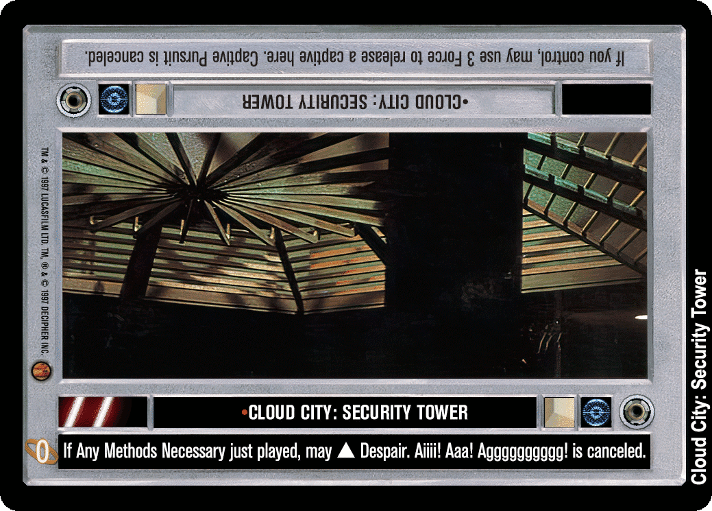 •Cloud City: Security Tower (V)