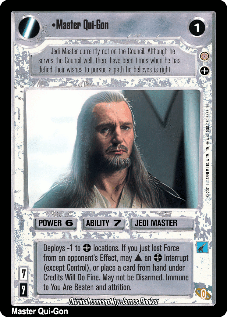 •Master Qui-Gon (V)