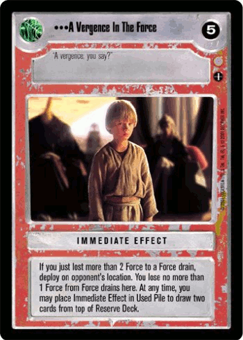 •••A Vergence In The Force