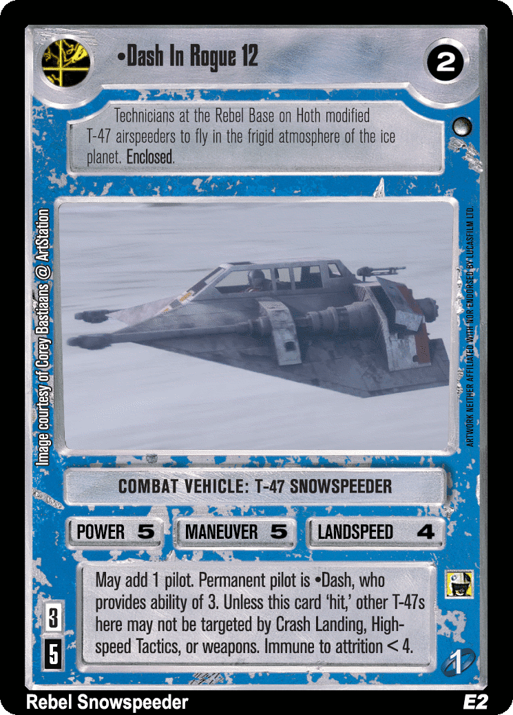 •Dash In Rogue 12