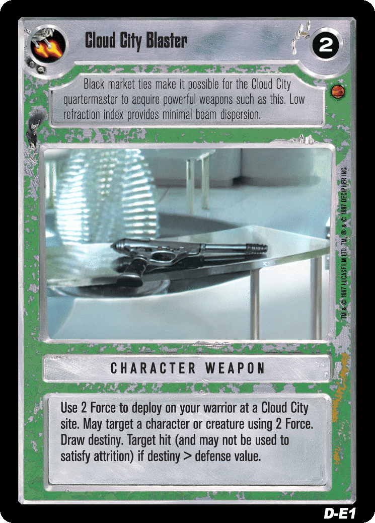 Cloud City Blaster