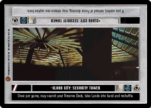 •Cloud City: Security Tower