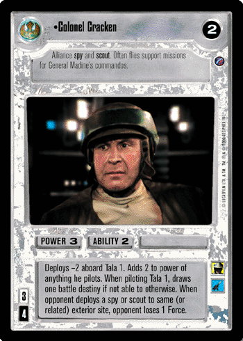 •Colonel Cracken