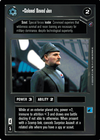•Colonel Davod Jon