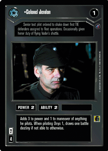 •Colonel Jendon