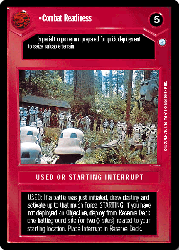 •Combat Readiness